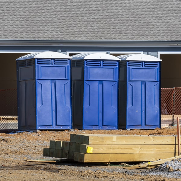 are there any restrictions on where i can place the porta potties during my rental period in Lostcreek OH